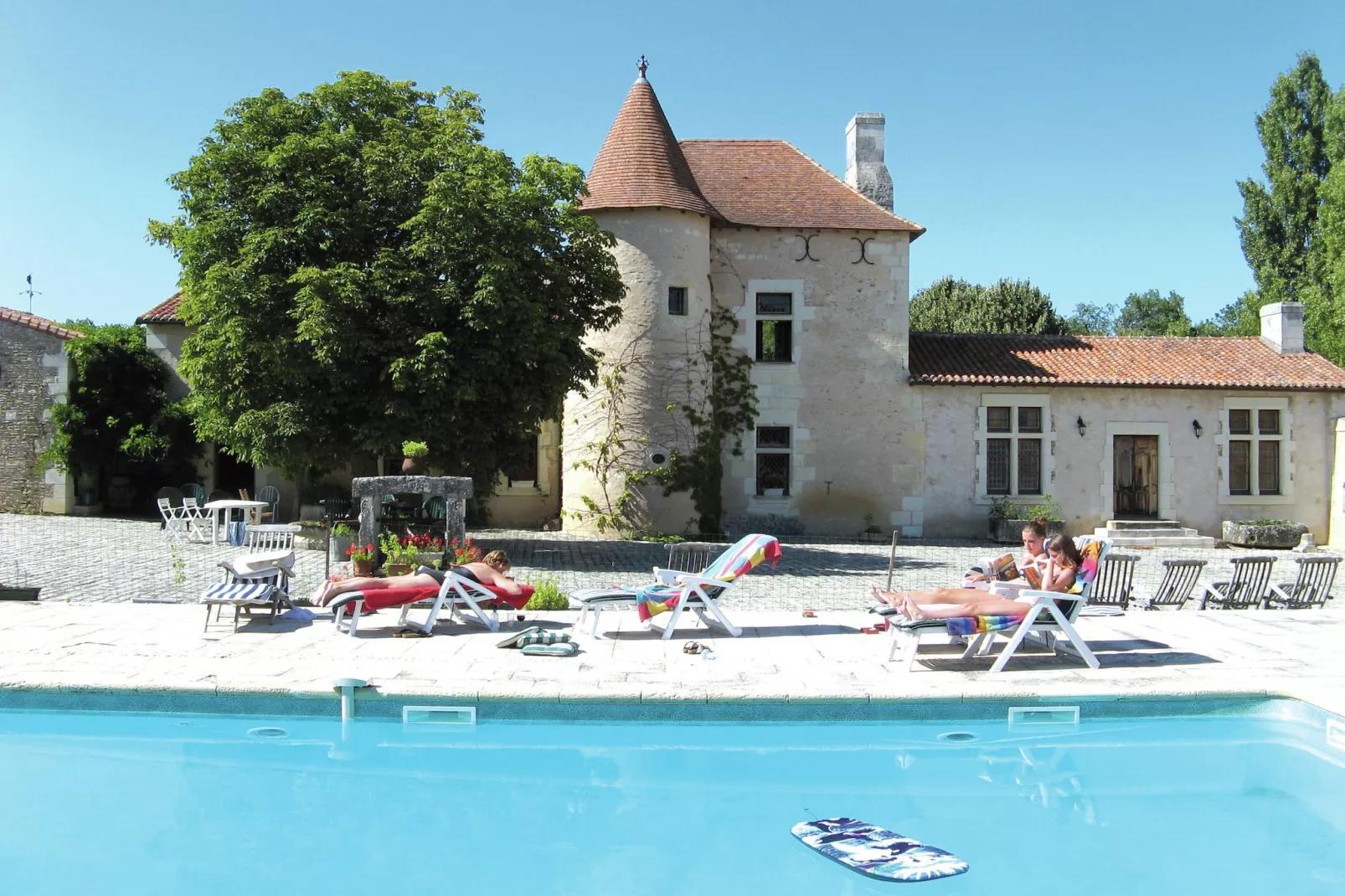 Manoir avec piscine privée