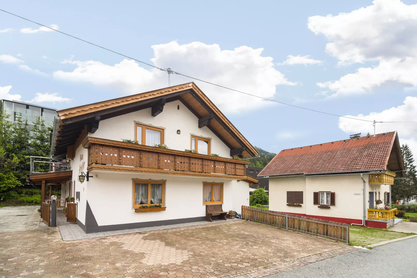 Apartment Tröpolach OG-Buitenkant zomer