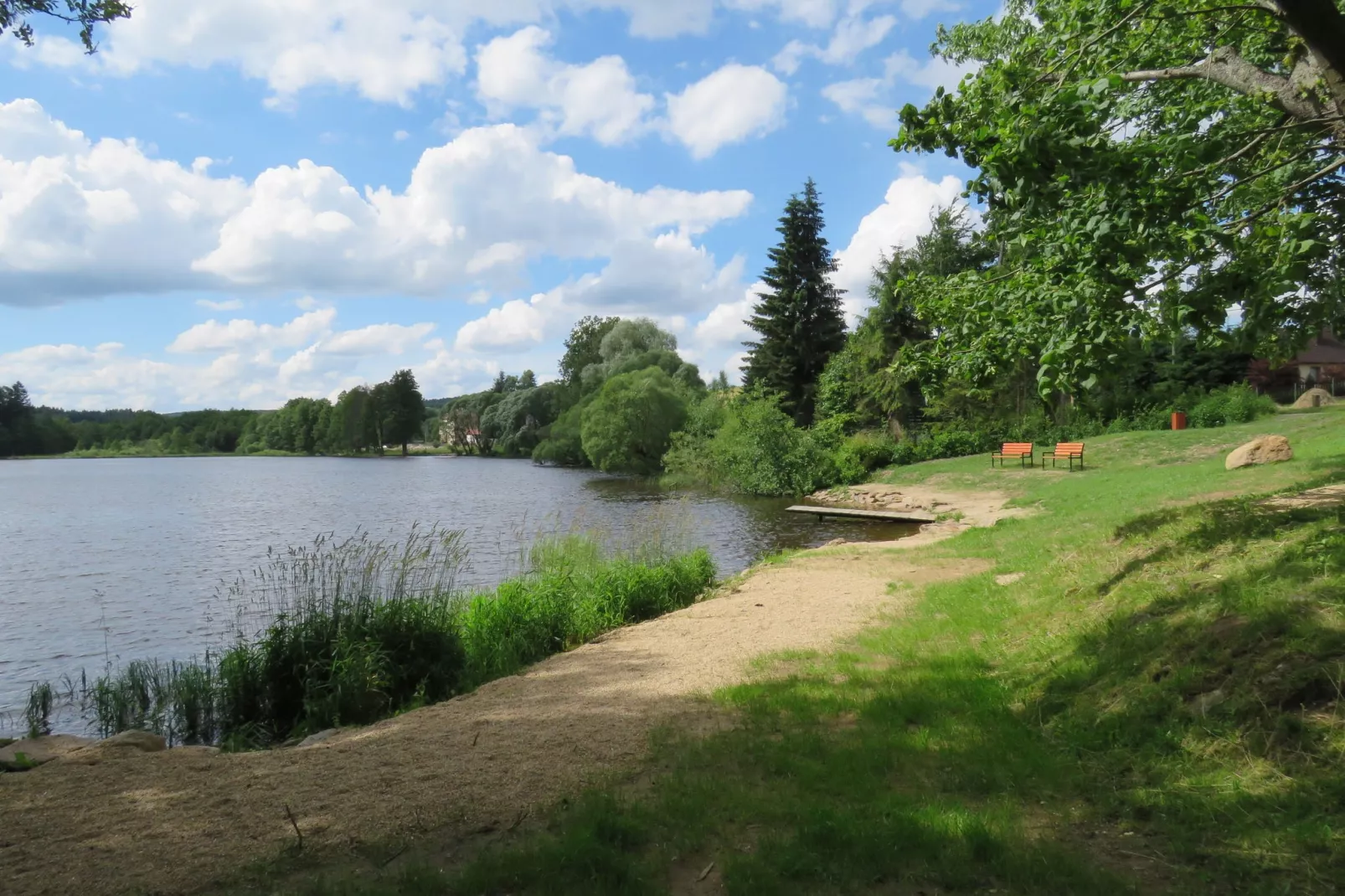 Dum u Lesa-Gebieden zomer 5km