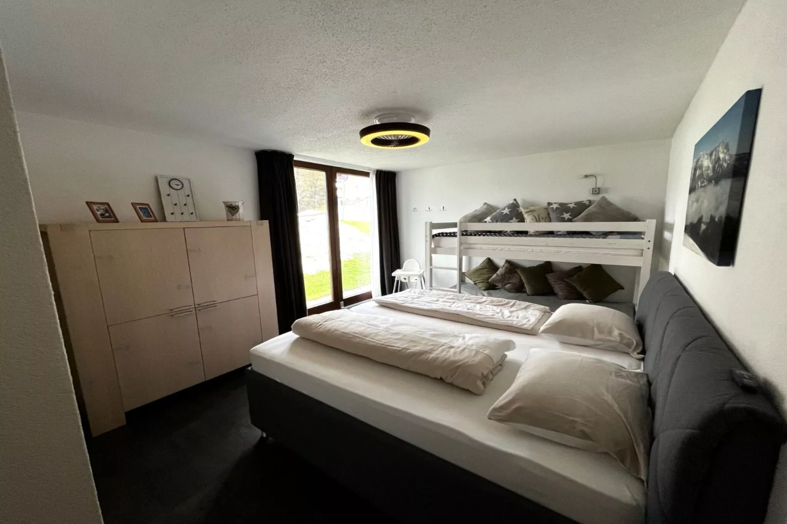 Apartment Berghof Ski-in & Ski-out-Slaapkamer