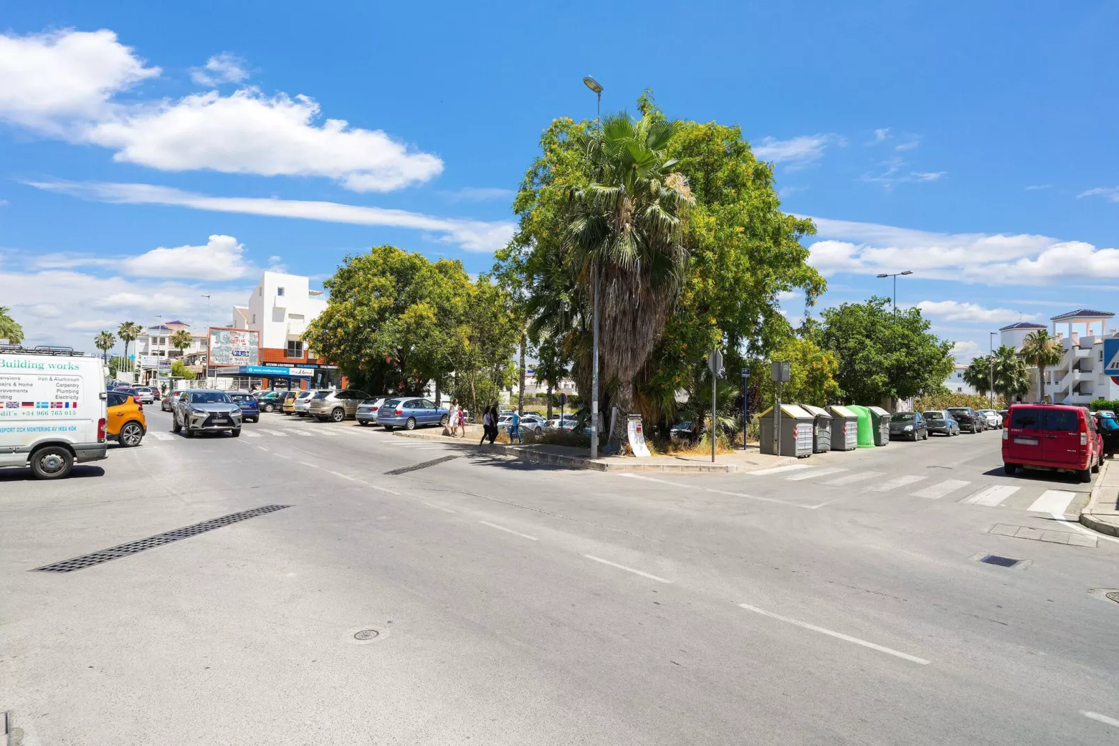 La Plaza de Villamartin-Gebieden zomer 1km