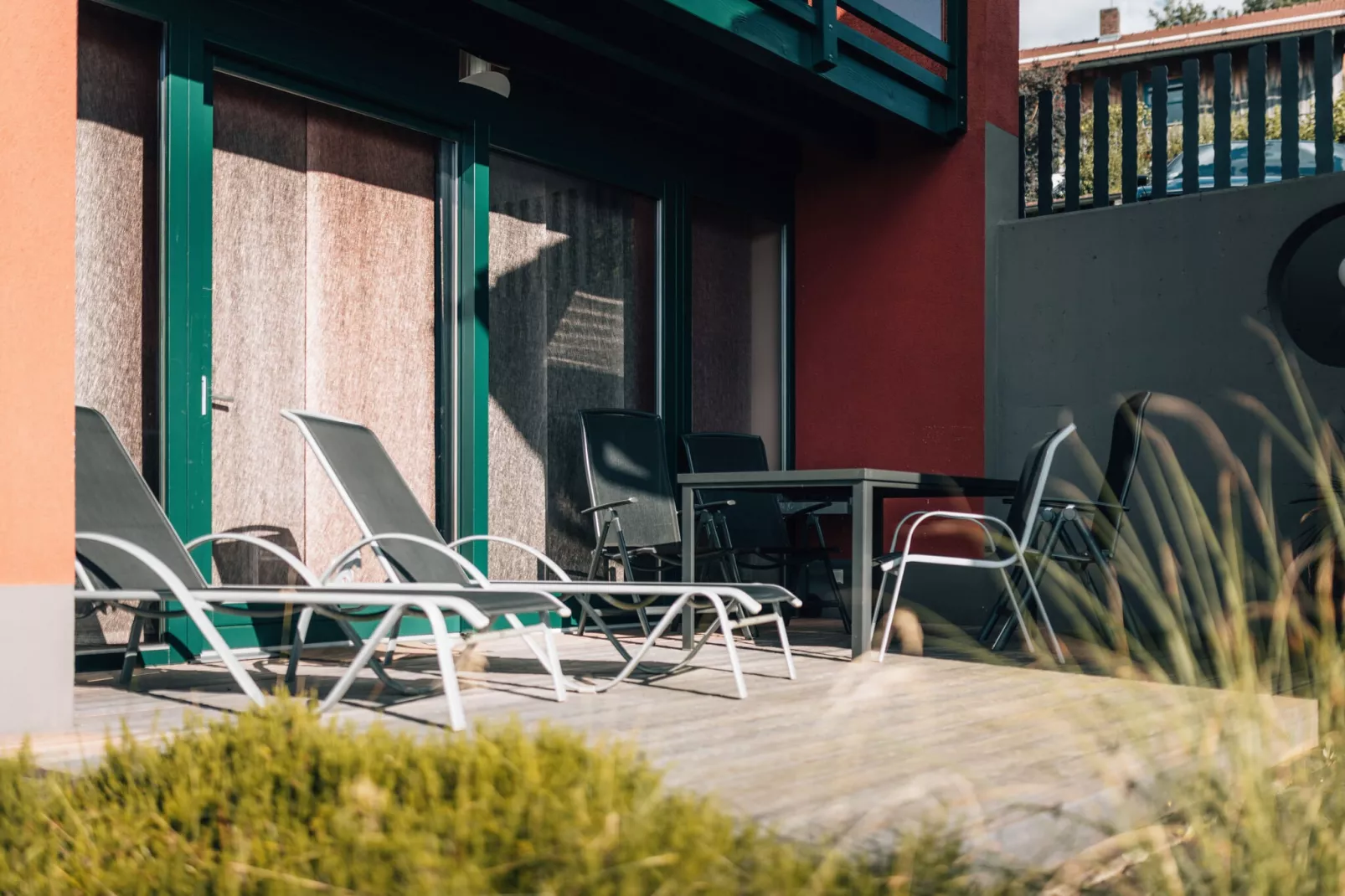 Vakantiehuis met sauna en whirlpool-Terrasbalkon