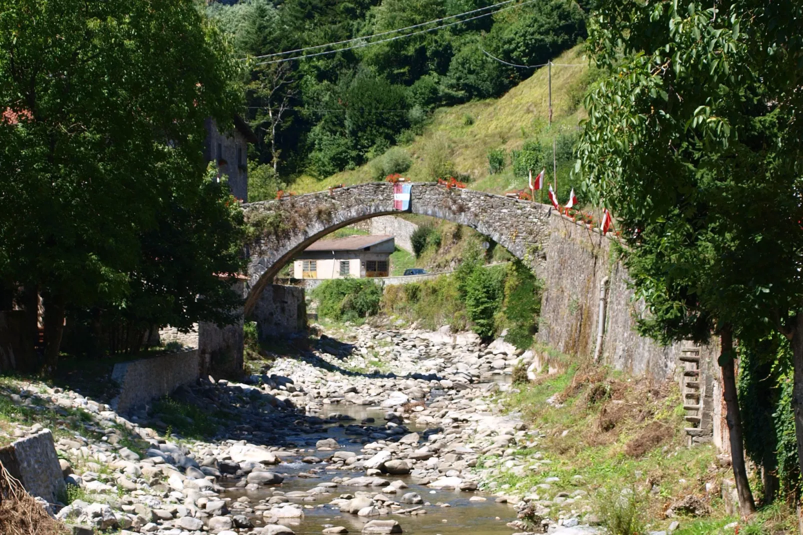 Casa Marta-Gebieden zomer 1km