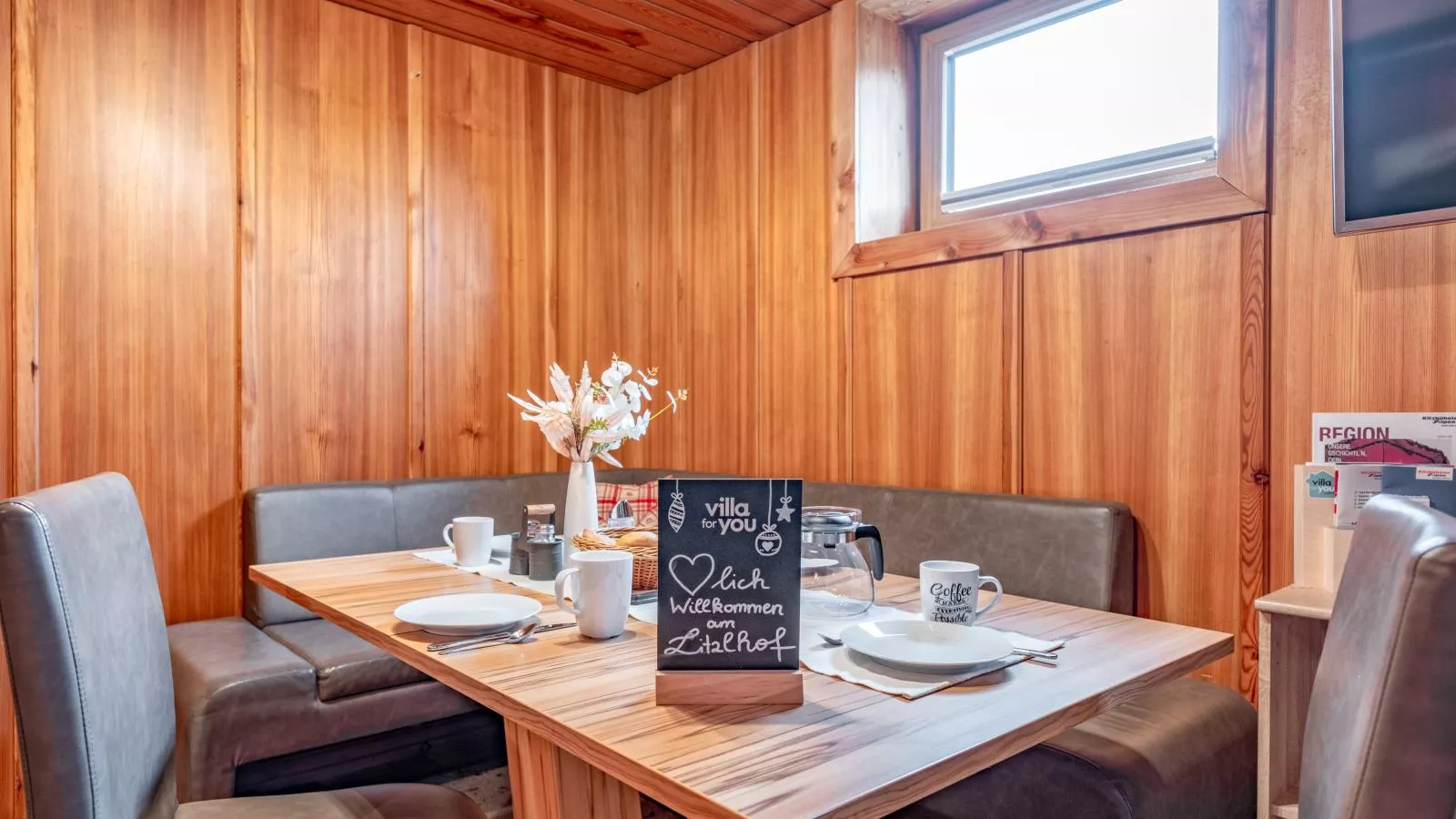 Litzlhof Kraftplatzl-Eetkamer