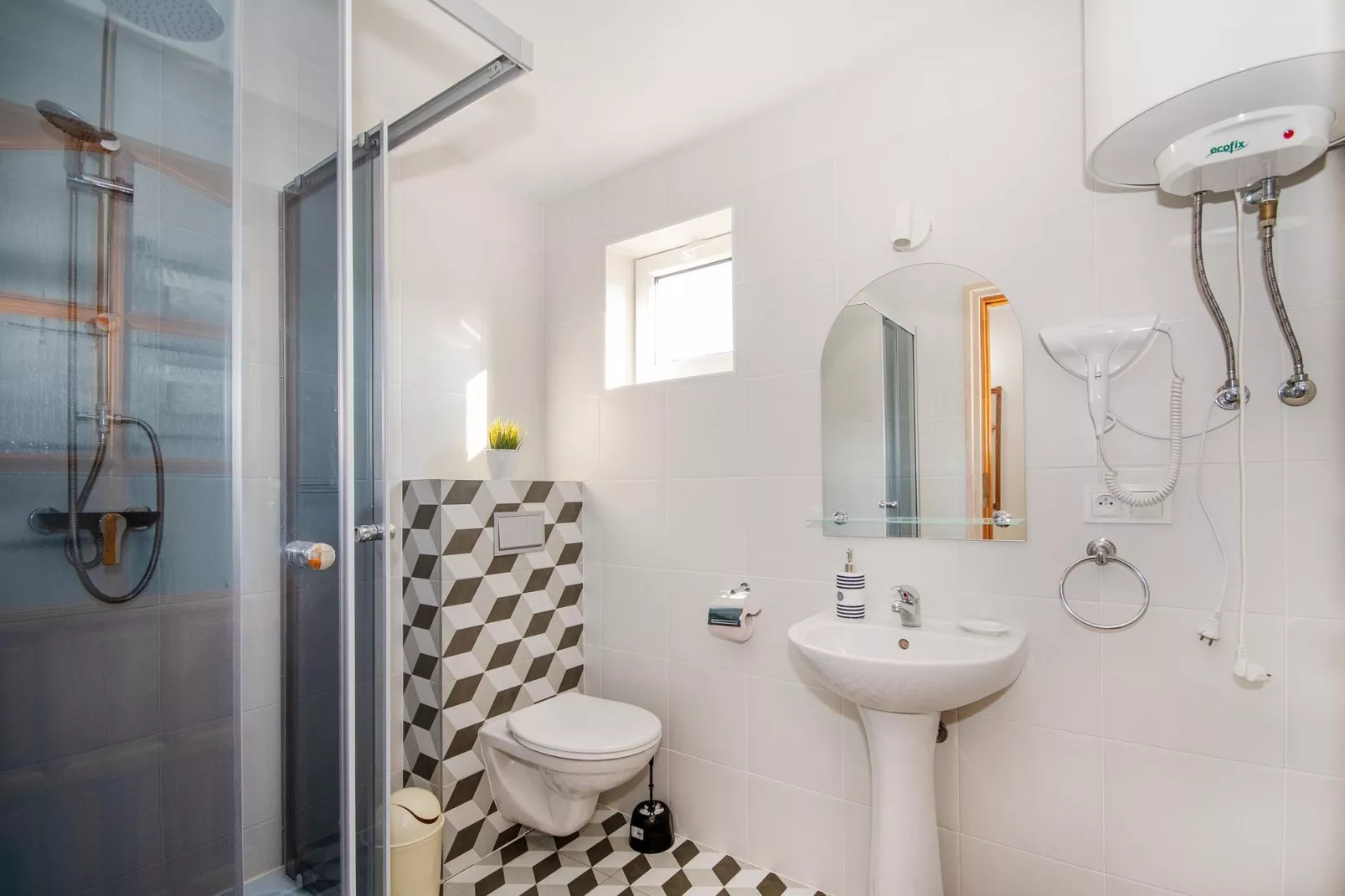 Apartament Nr 4 Jarosławiec-Badkamer