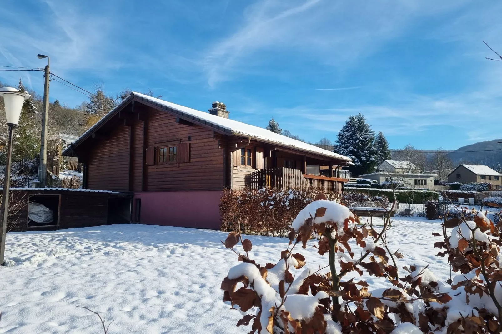 Chalet peupliers-Exterieur winter