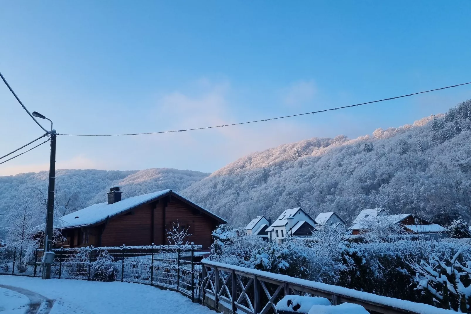 Chalet peupliers-Exterieur winter