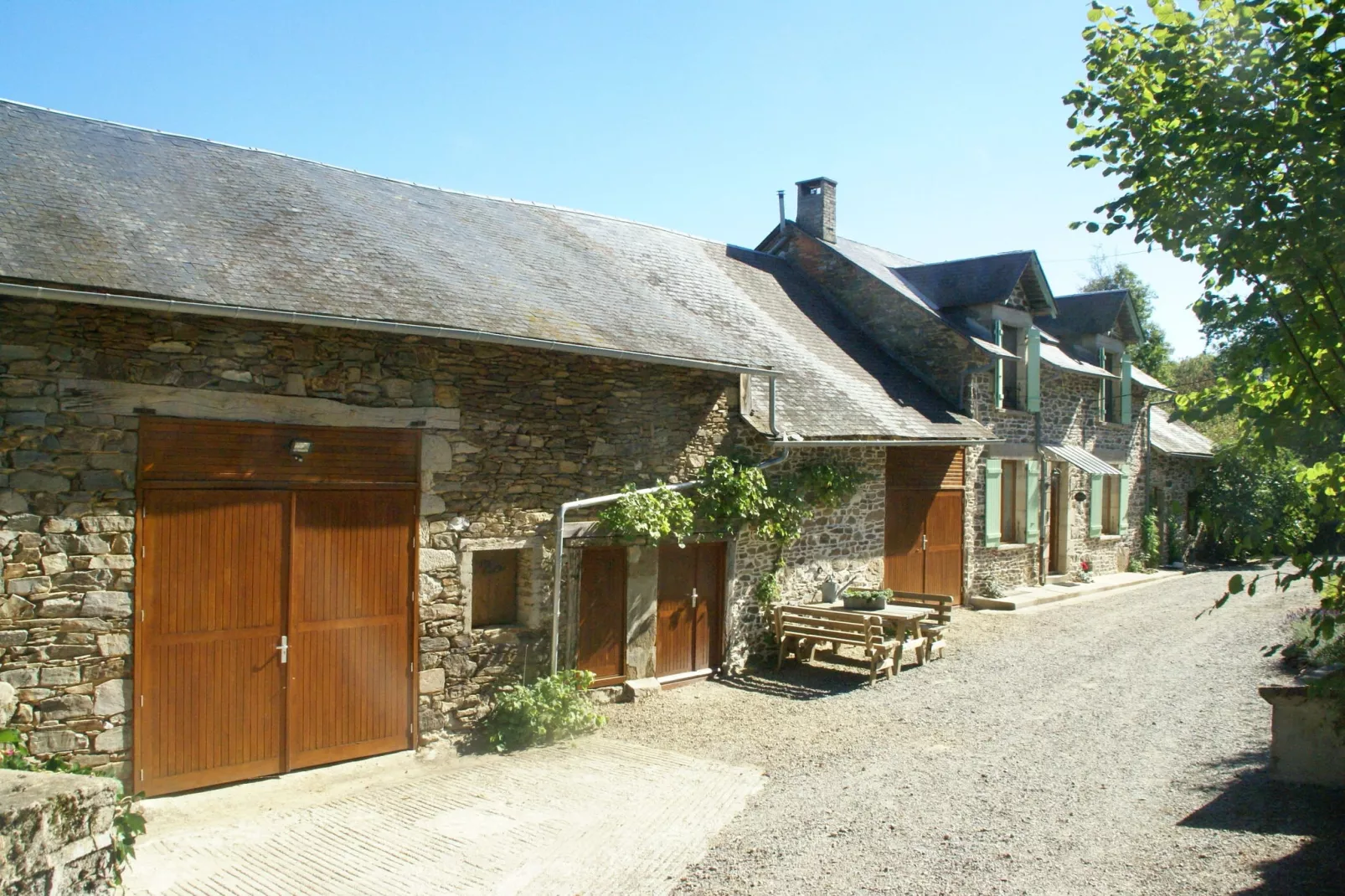 Maison de vacances Sussac-Buitenkant zomer