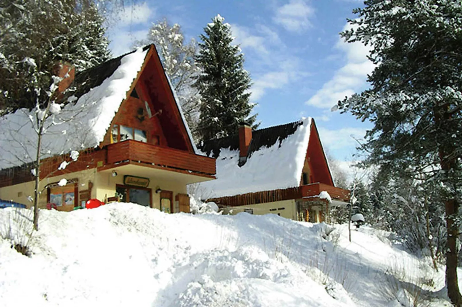 Ferienhaus Jenig-Exterieur winter