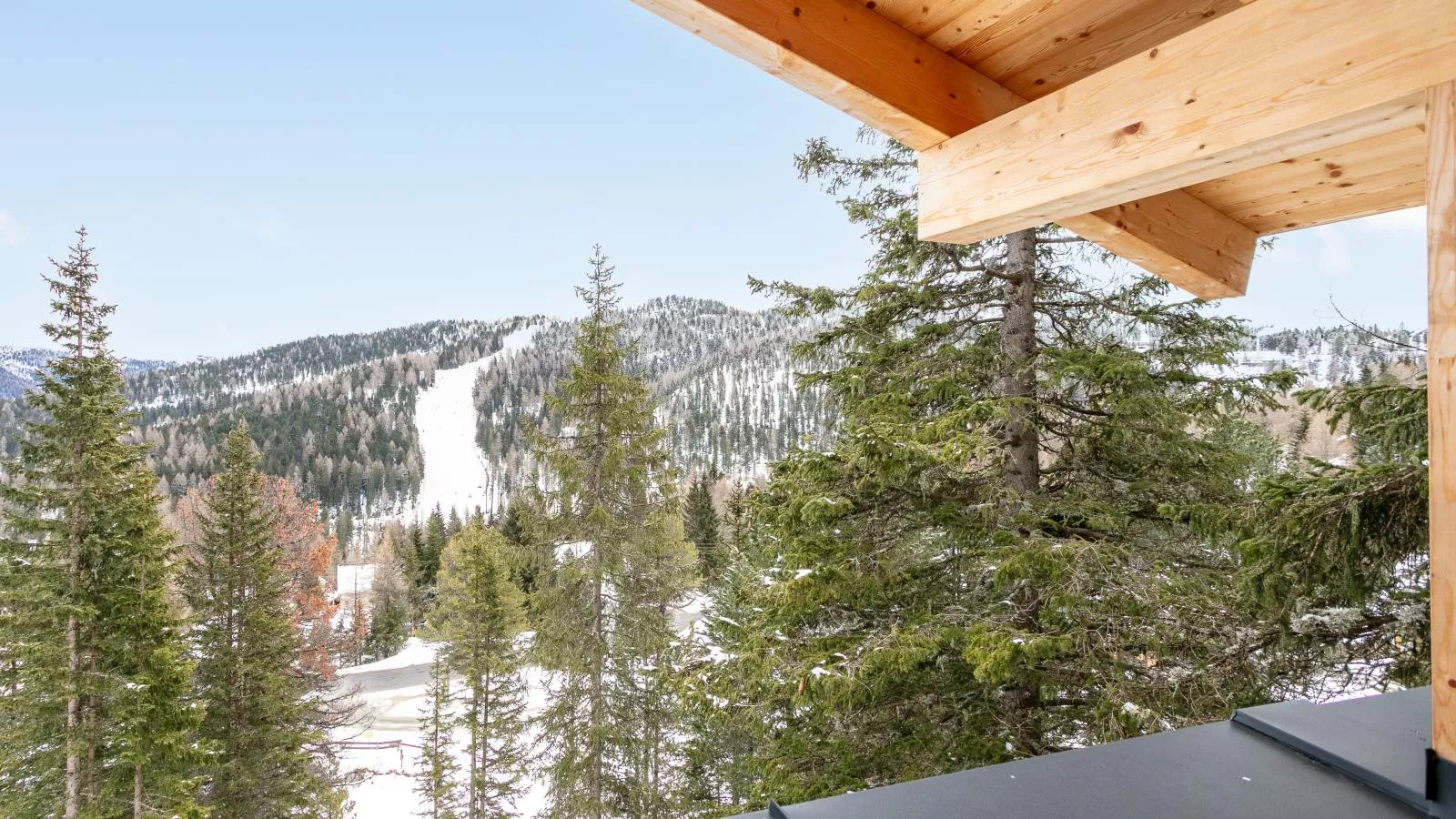 Vista Lodge-Uitzicht winter