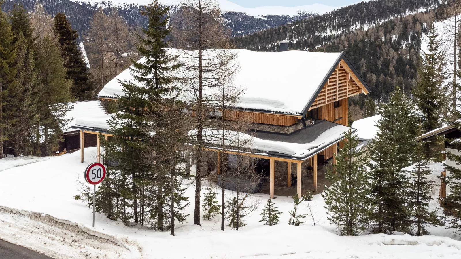 Turrach Lodge-Exterieur winter