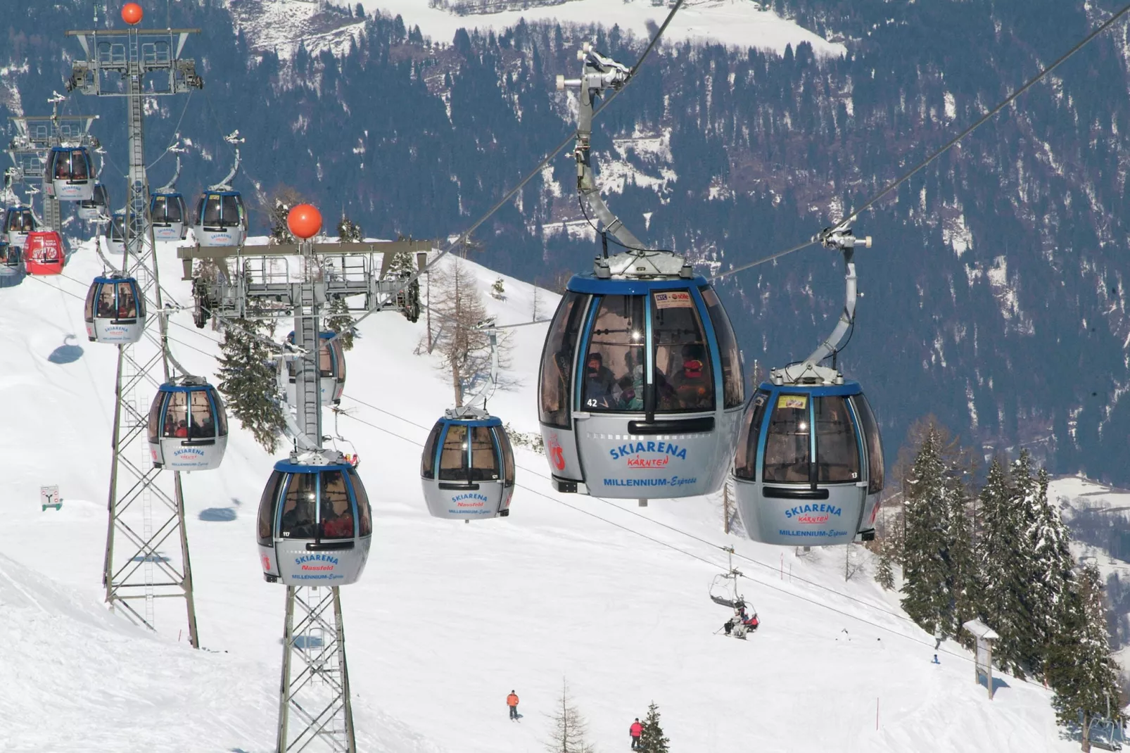 Ferienhaus Jenig-Gebied winter 20km