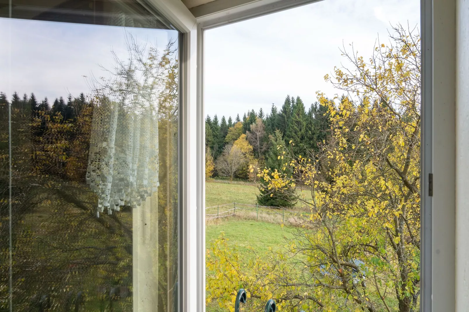 Jagdschloß Klingenthal / Graslitz-Uitzicht zomer