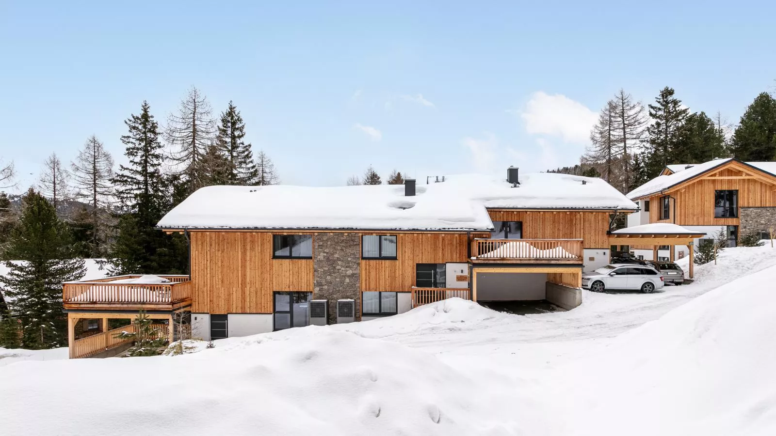 Atemlos Mountain Chalet-Exterieur winter