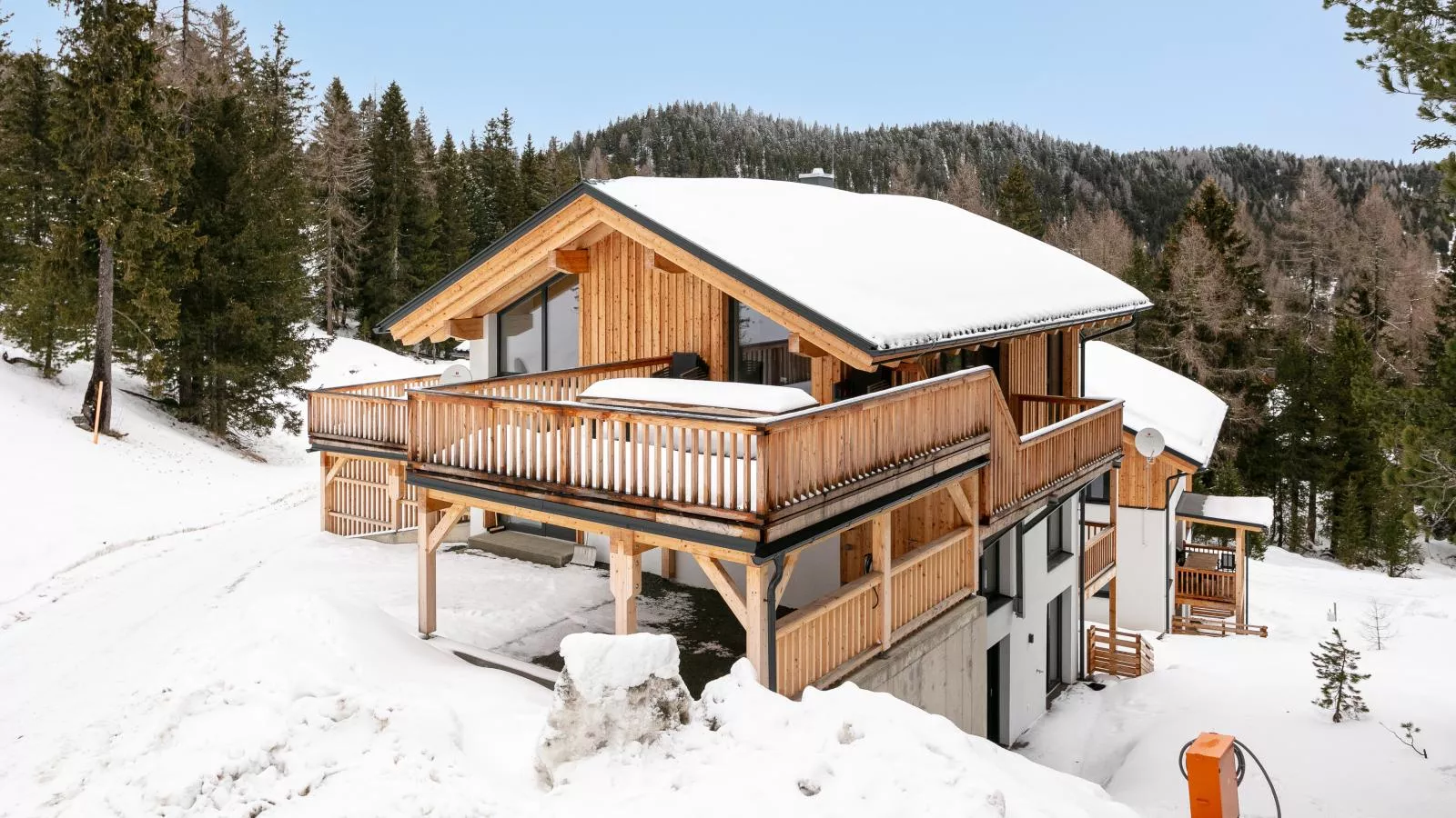 The Cosy Bear Lodge-Exterieur winter