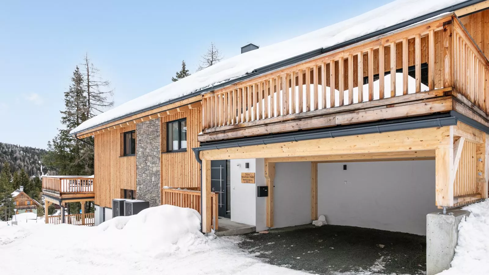 Silas Mountain Chalet-Exterieur winter