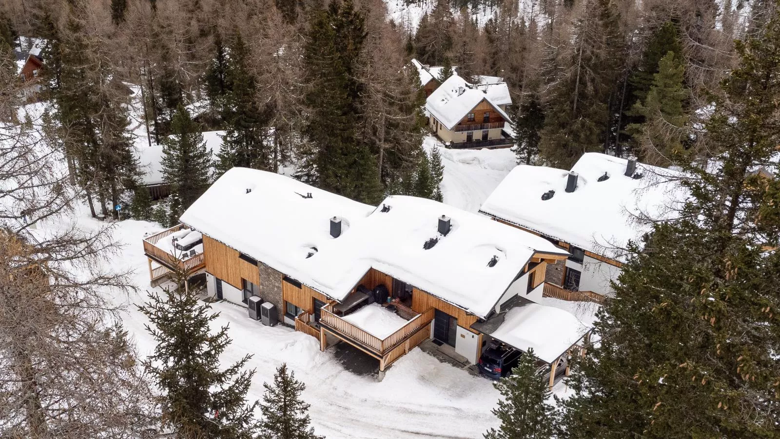 Silas Mountain Chalet-Exterieur winter