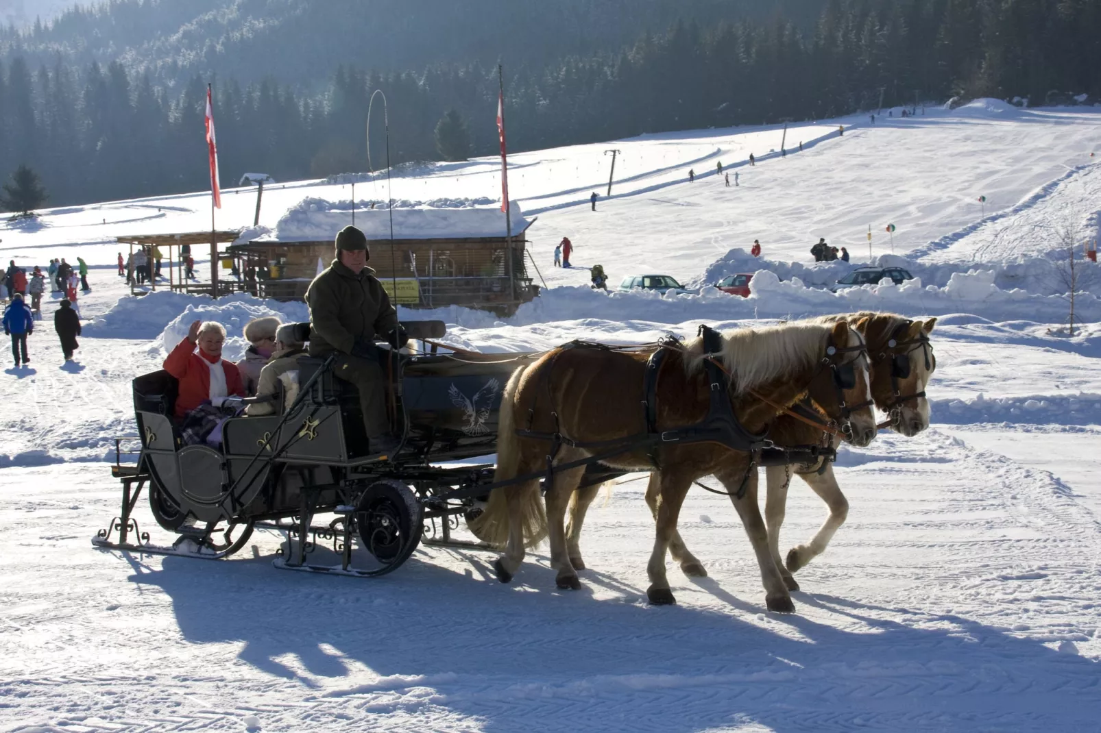 Clofers Relax Residences Rattendorf-Gebied winter 20km