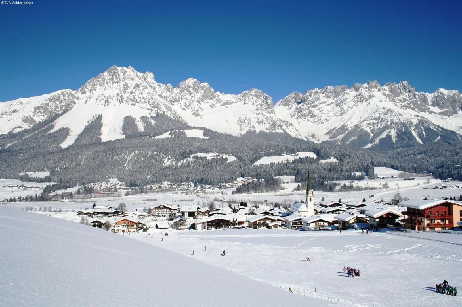 Apartment Berghof Ski-in & Ski-out-Gebied winter 1km