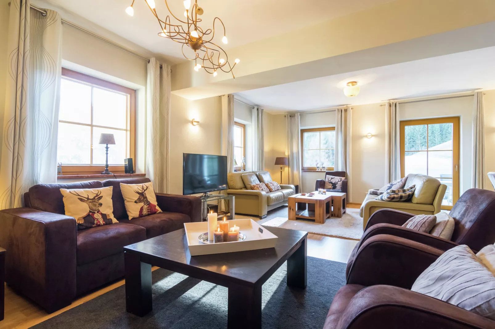 Chalet Wirnsberg-Woonkamer