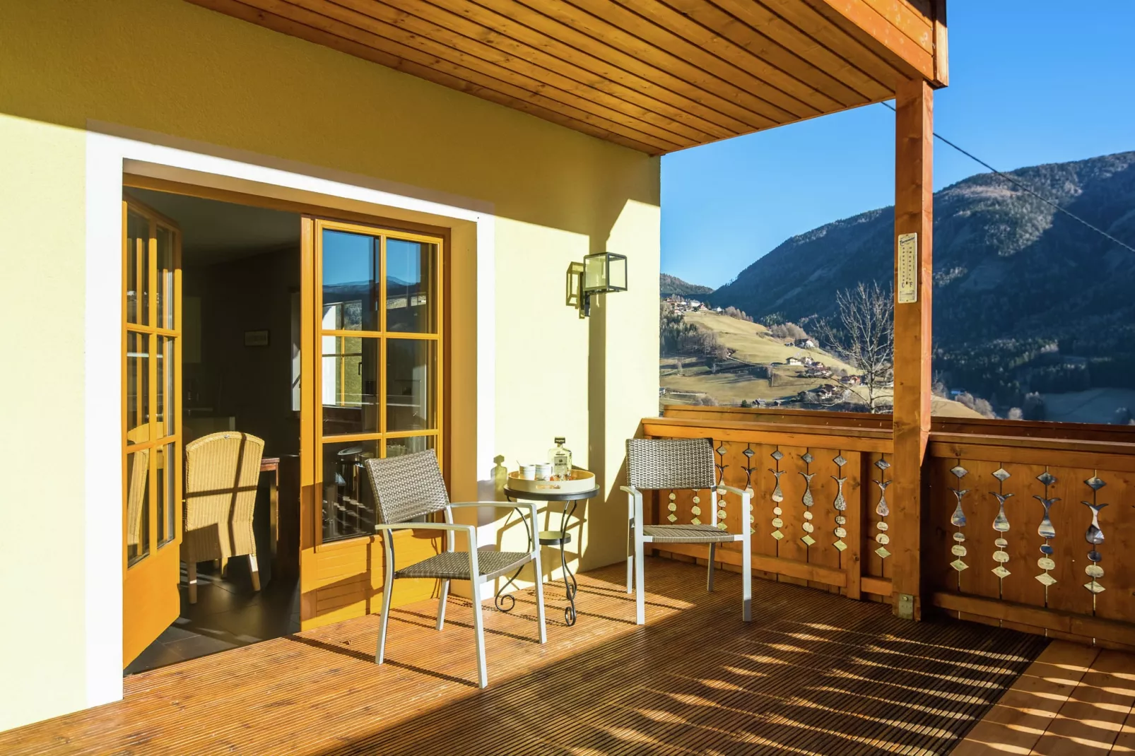 Chalet Wirnsberg-Terrasbalkon