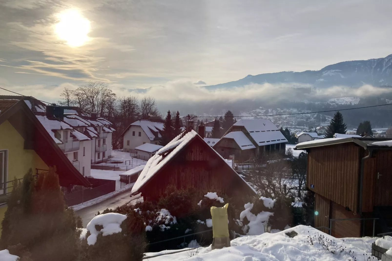 Casa Seeboden-Uitzicht winter