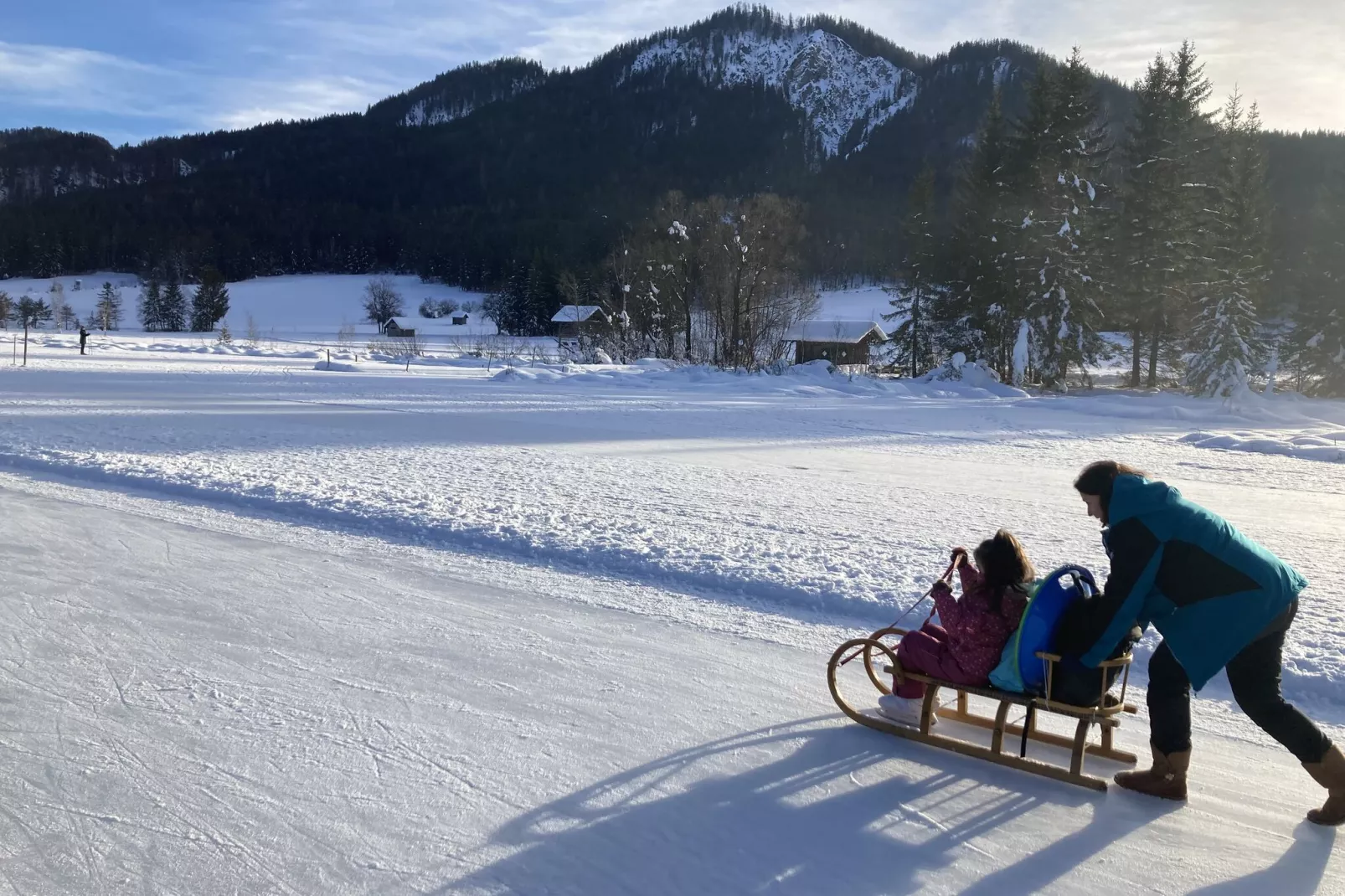 Casa Seeboden-Gebied winter 20km