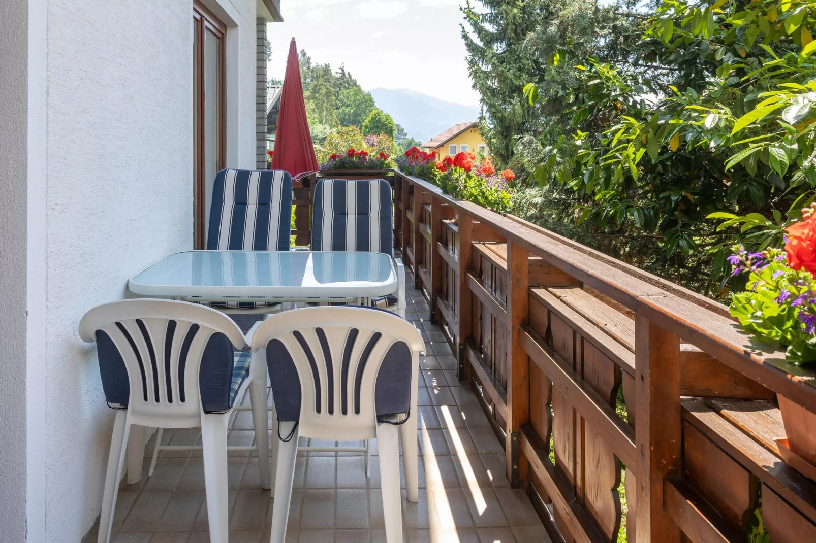 Ferienwohnung Seeboden-Terrasbalkon