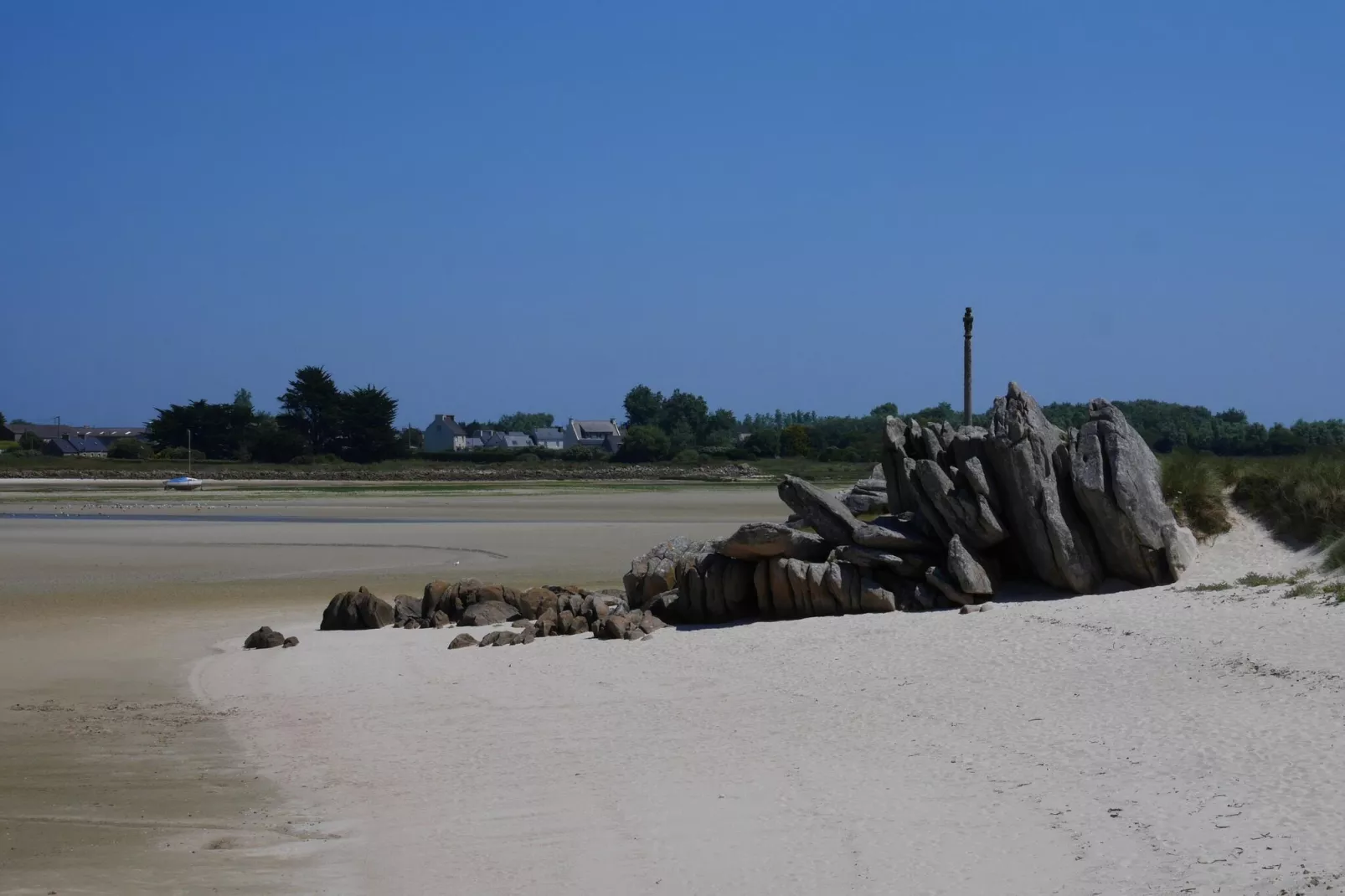 Ferienhaus in unmittelbarer Strandnähe Guisseny-Gebieden zomer 5km