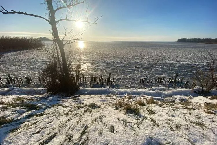 Dom wakacyjny w Stepniczce z sauną i jacuzzi-Gebied winter 1km