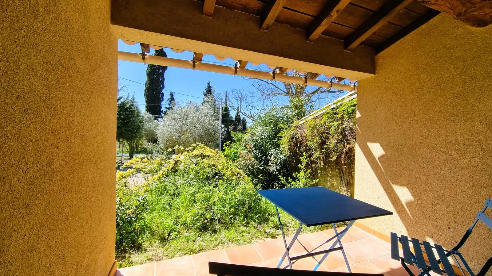 Le Pigeonnier de Villefloure-Terrasbalkon