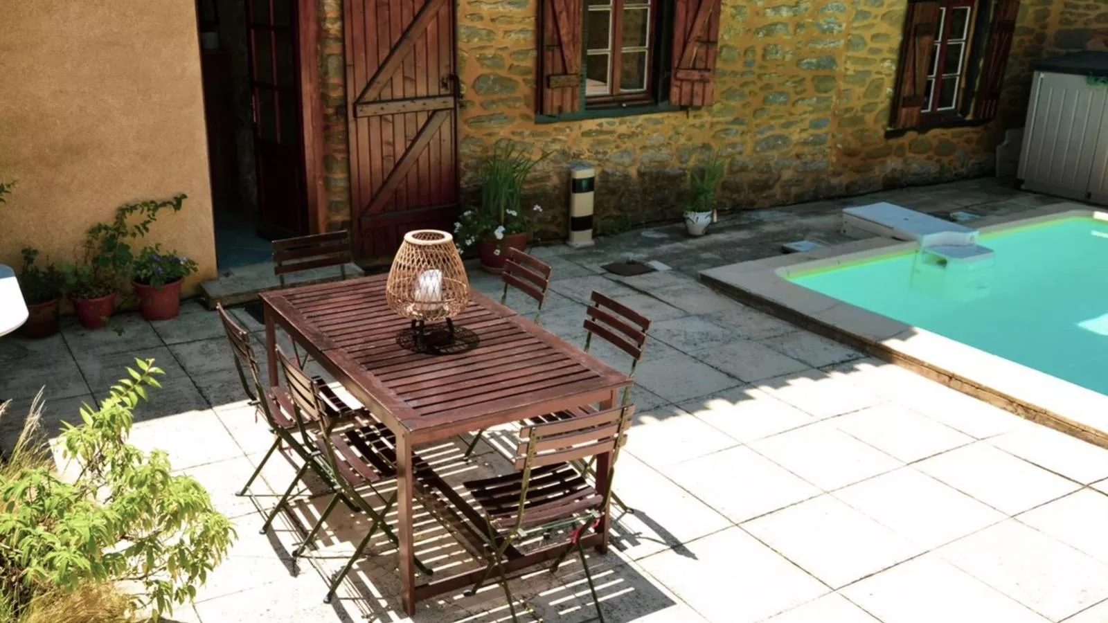 Le Pigeonnier de Villefloure-Terrasbalkon