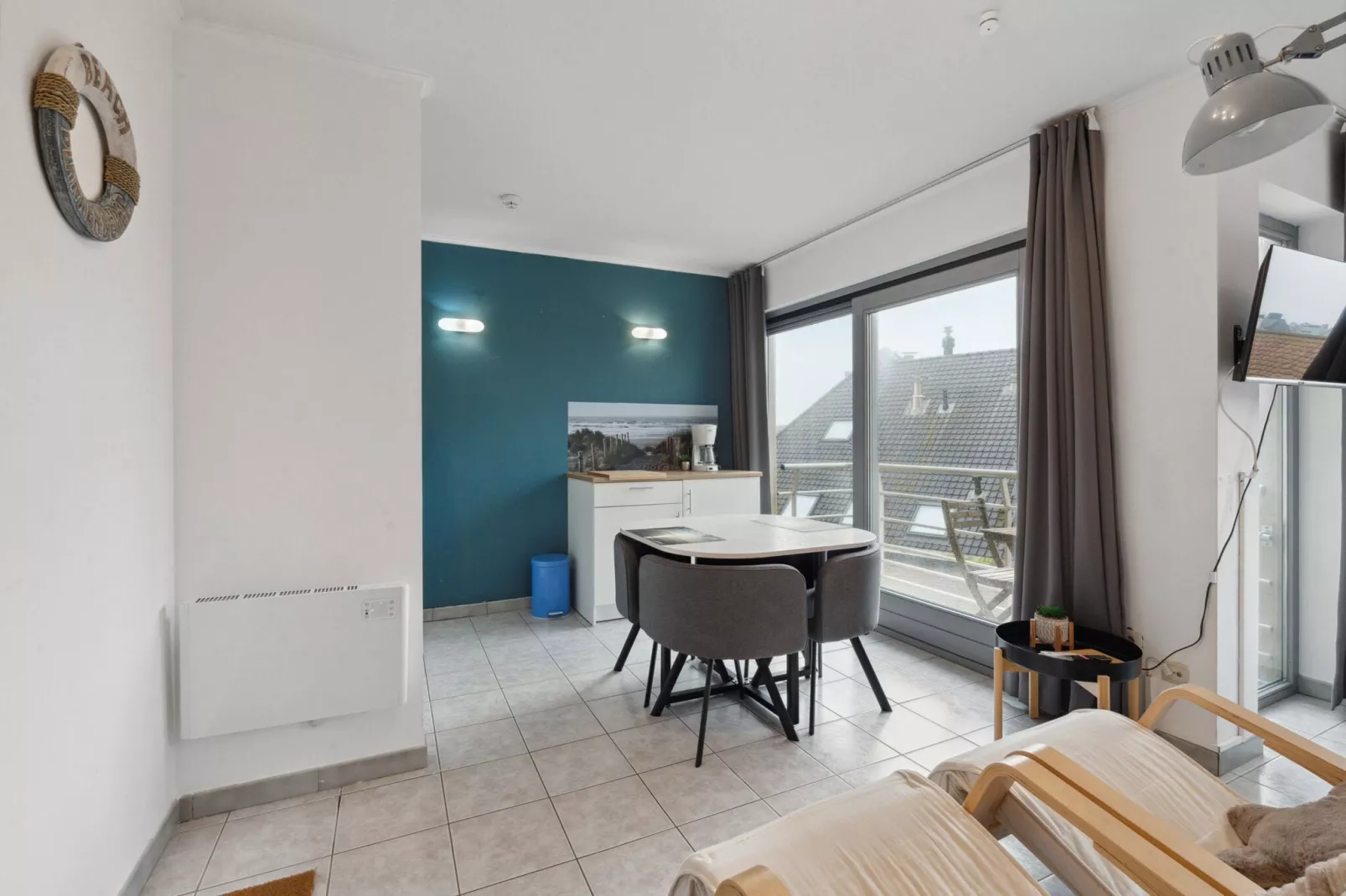 Ocean Suites 514-Woonkamer