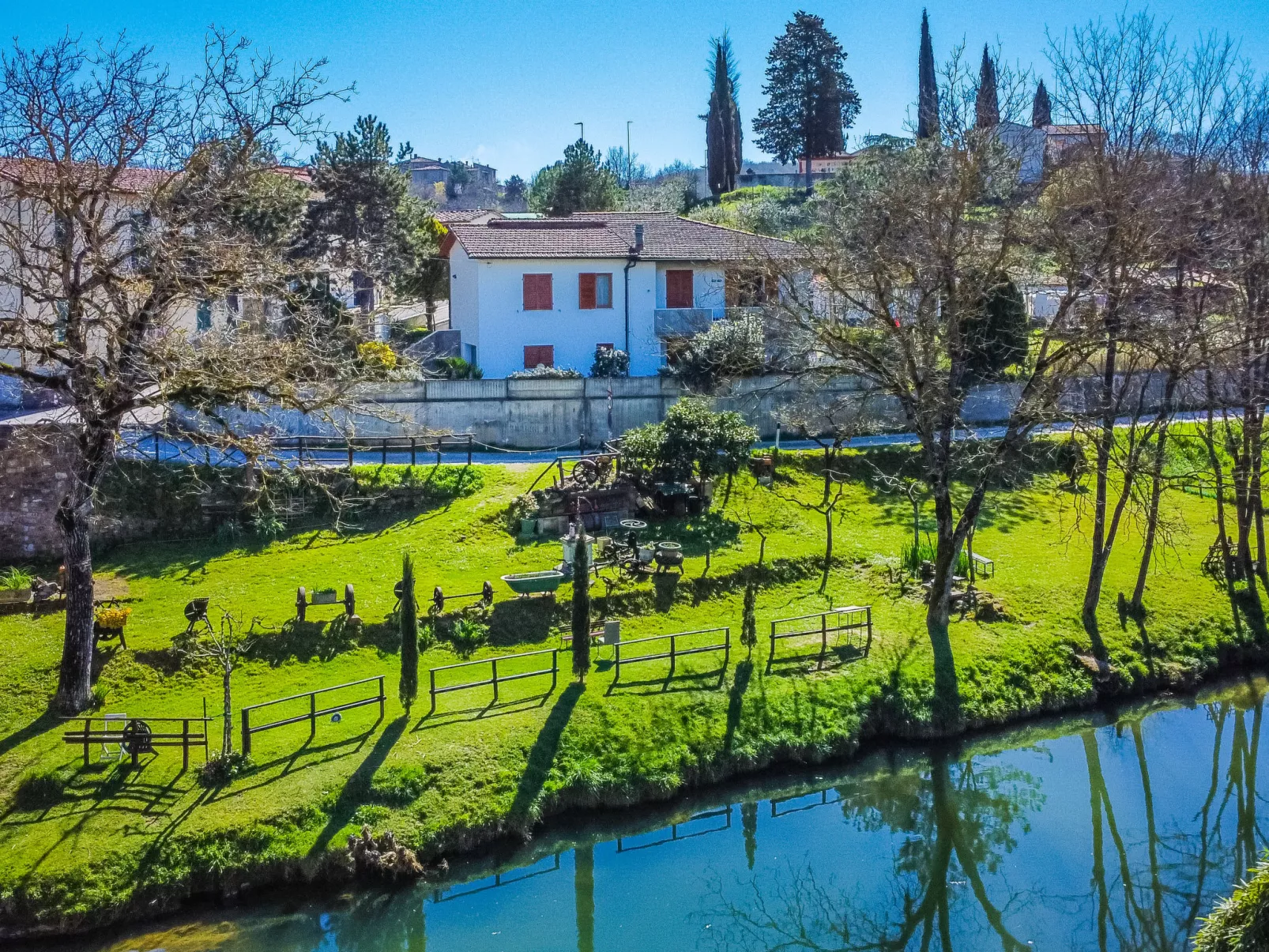 La Casa del Ponte Romano-Buiten