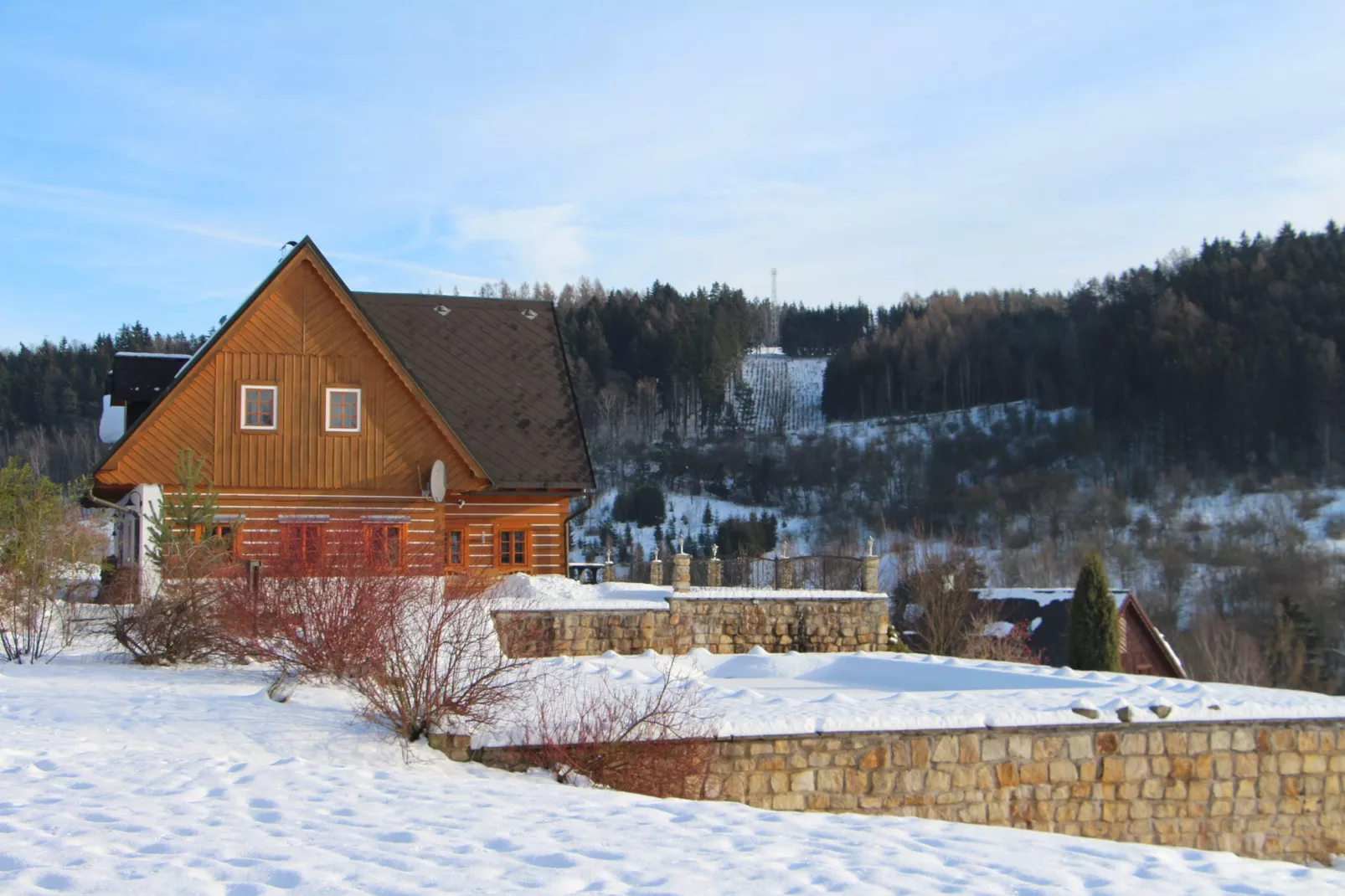 Villa Venova-Tuin winter