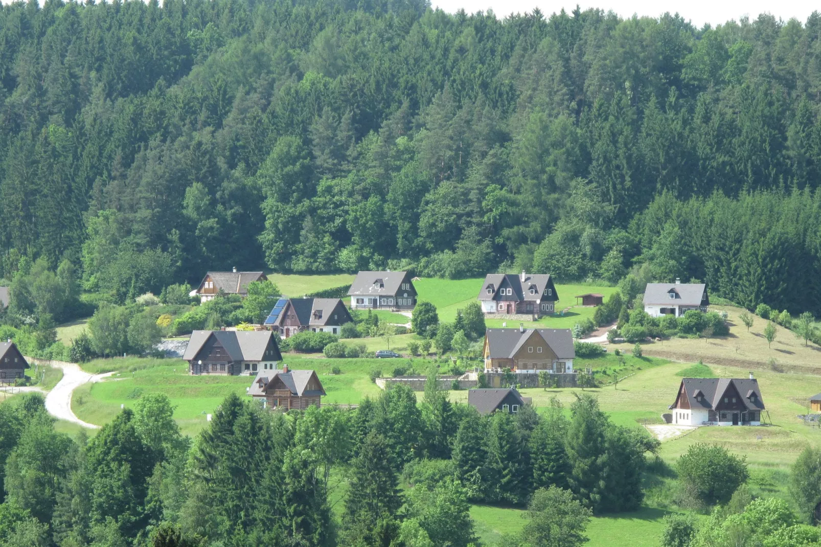 Villa Venova-Gebieden zomer 1km