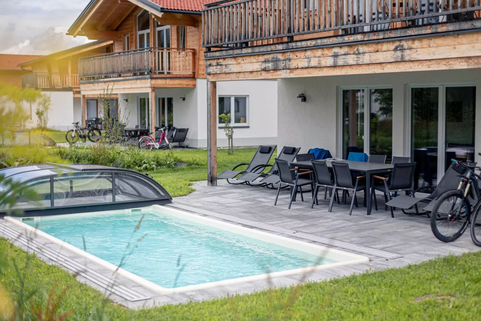 Inzell Chalets-Zwembad