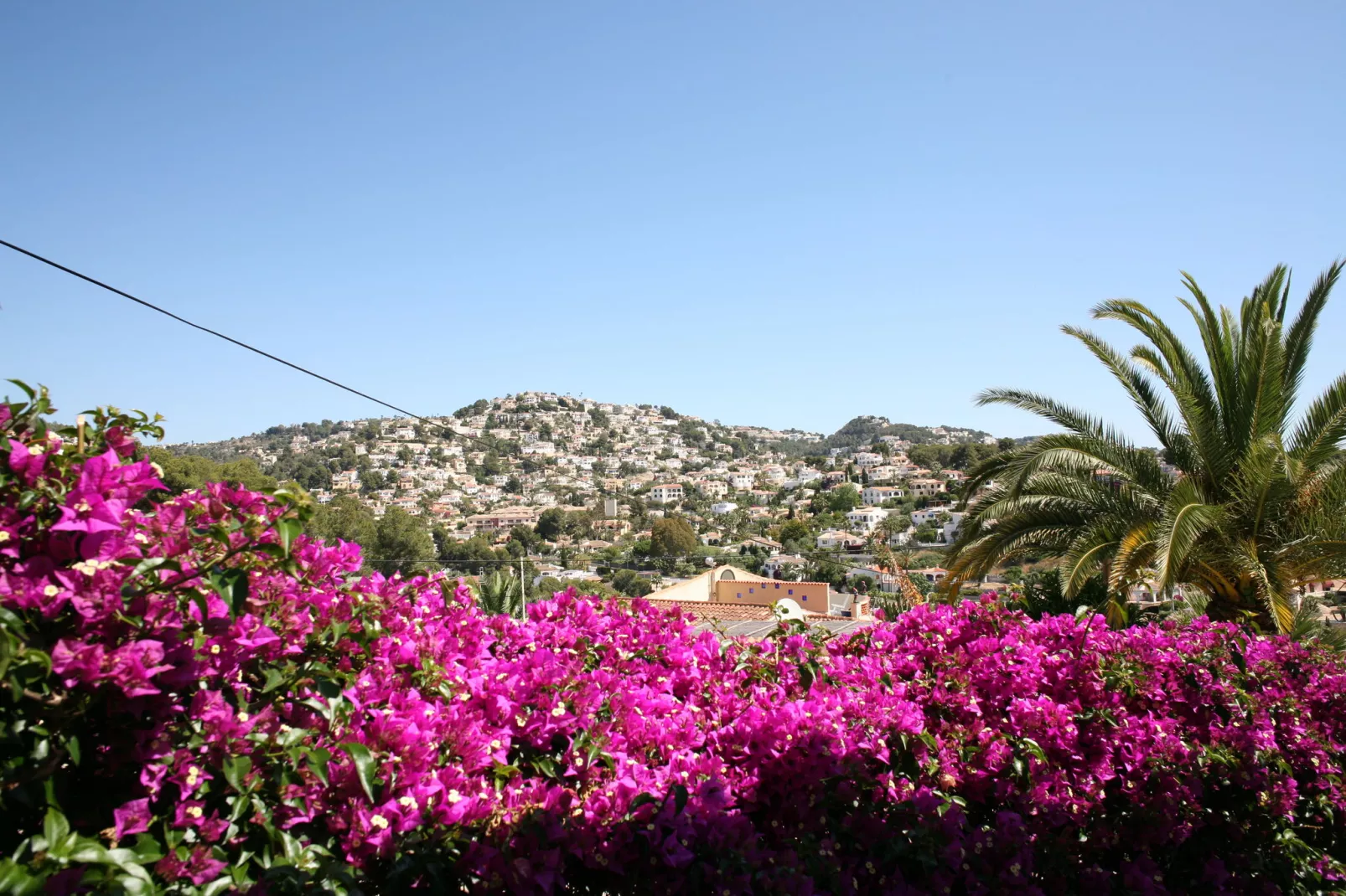 Vrijstaande villa aan de Costa Blanca met privé zwembad en veel privacy-Uitzicht zomer