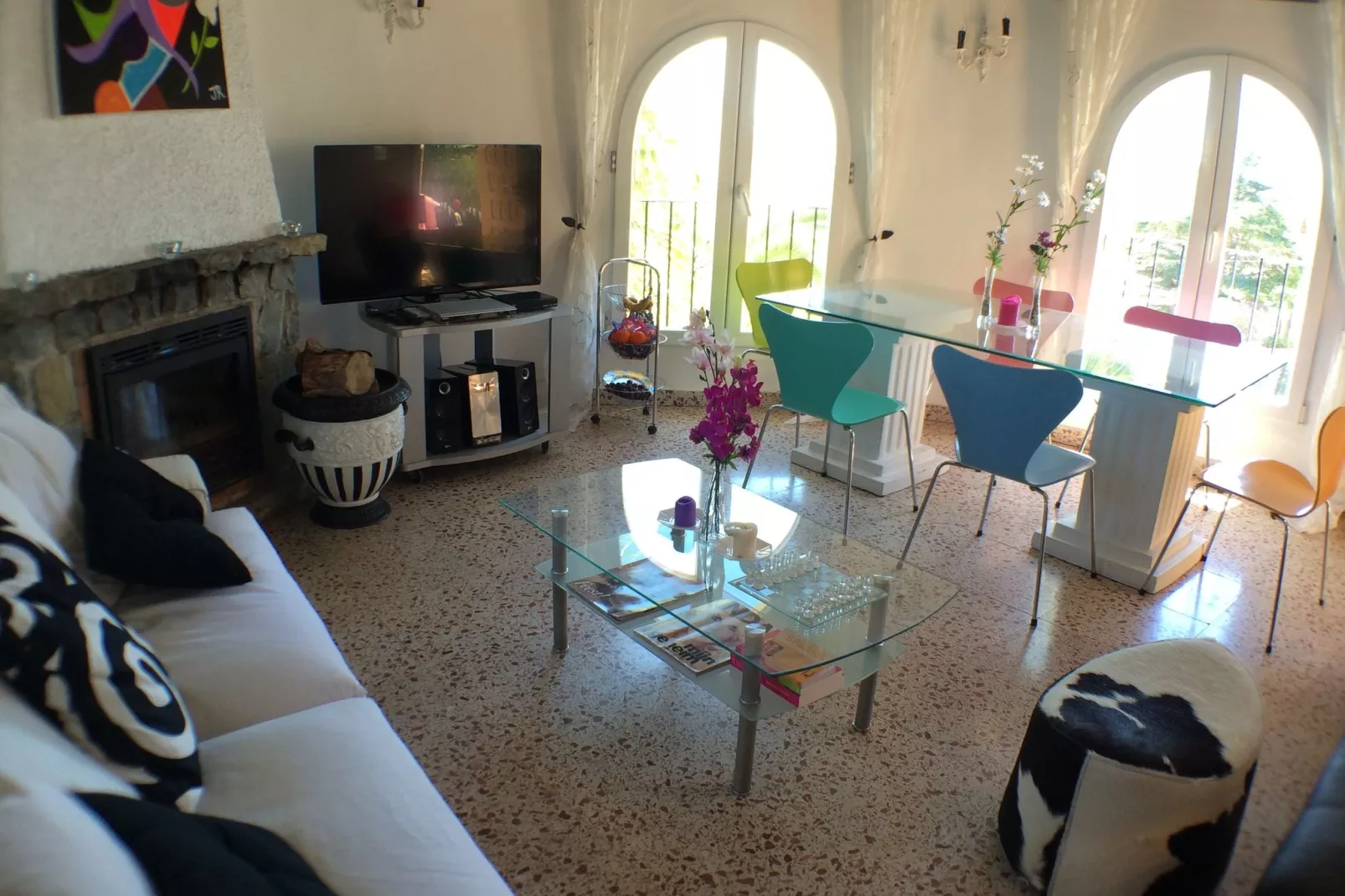 Vrijstaande villa aan de Costa Blanca met privé zwembad en veel privacy-Eetkamer