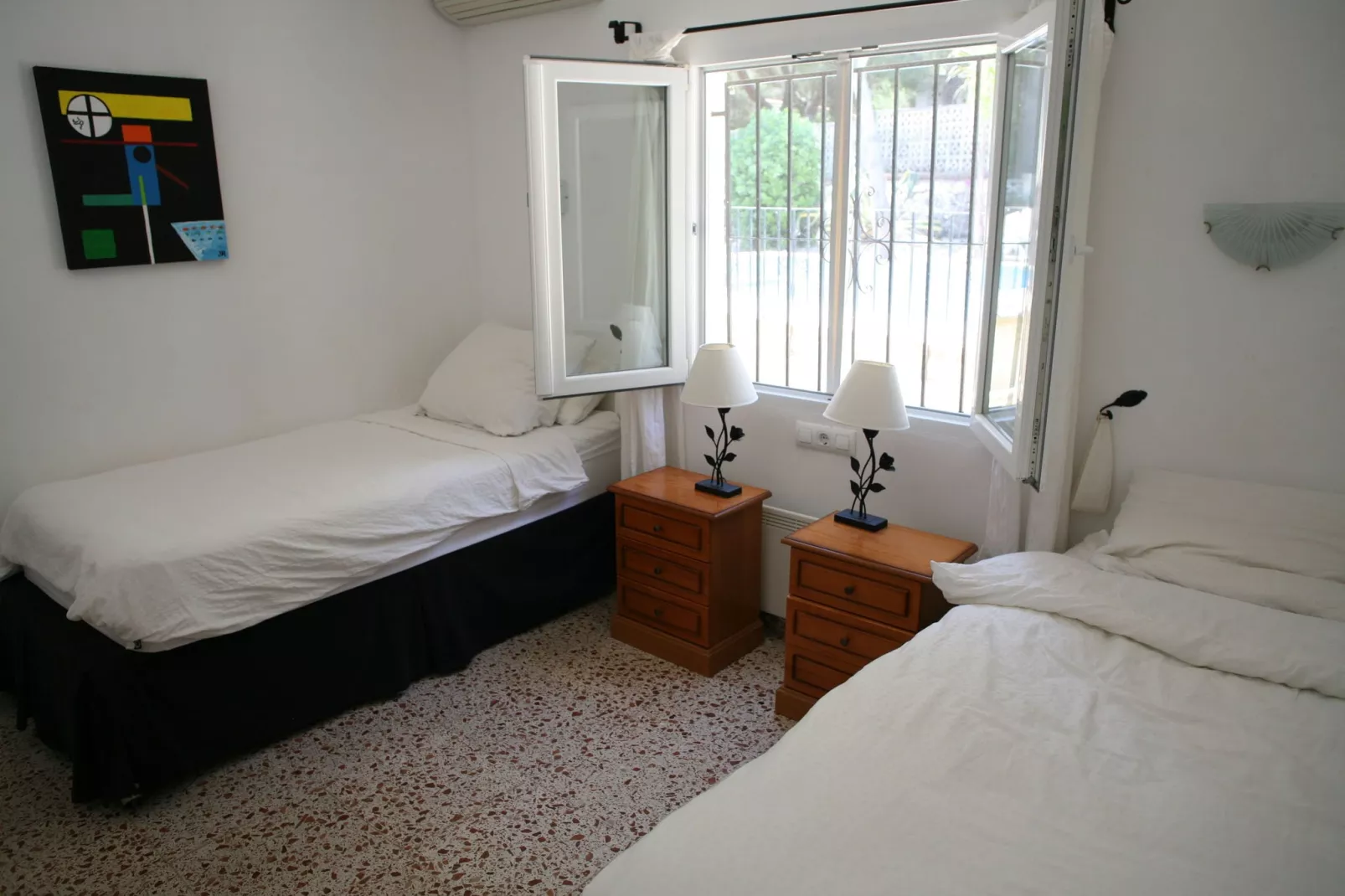 Vrijstaande villa aan de Costa Blanca met privé zwembad en veel privacy-Slaapkamer
