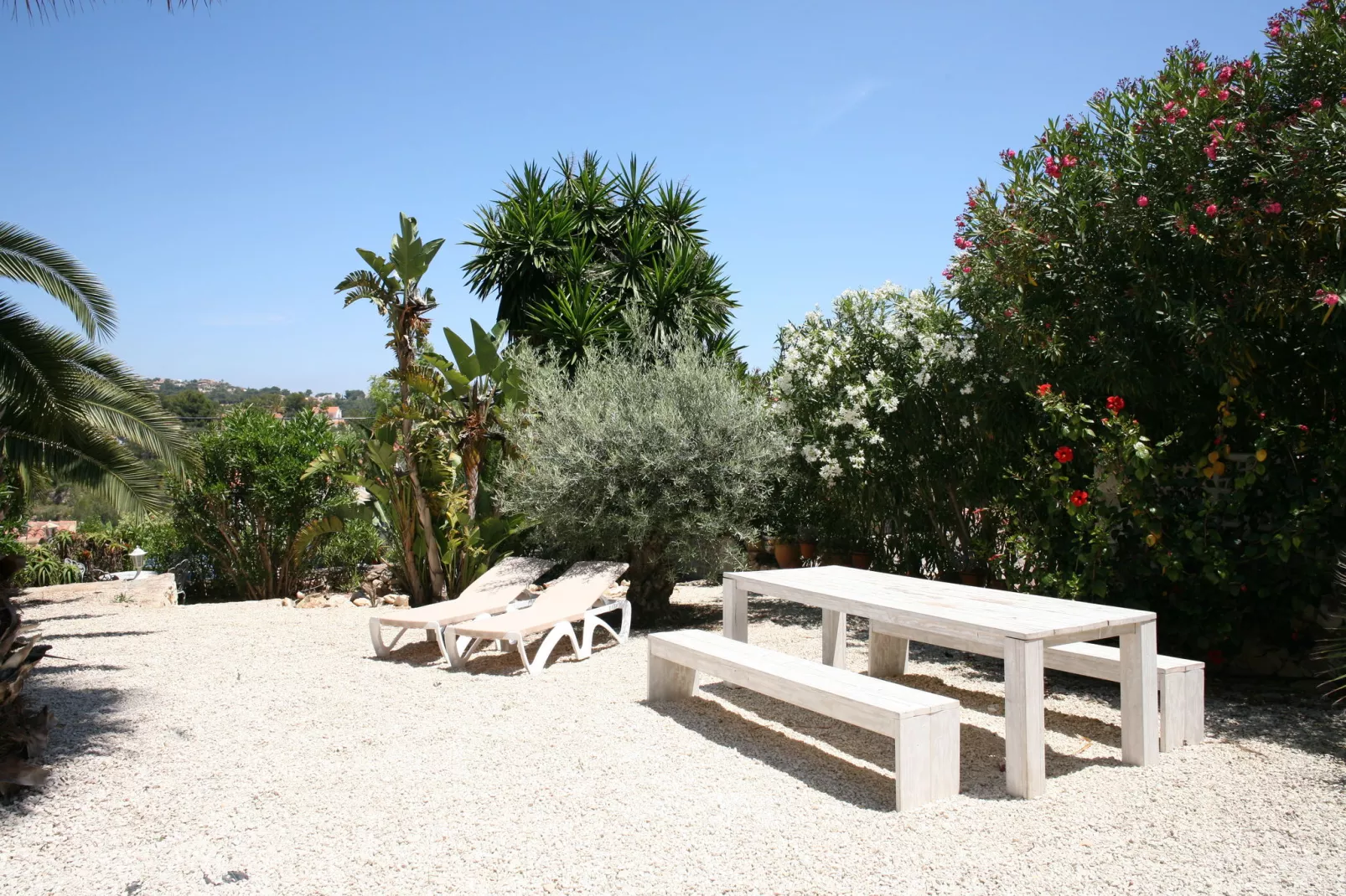 Vrijstaande villa aan de Costa Blanca met privé zwembad en veel privacy-Tuinen zomer