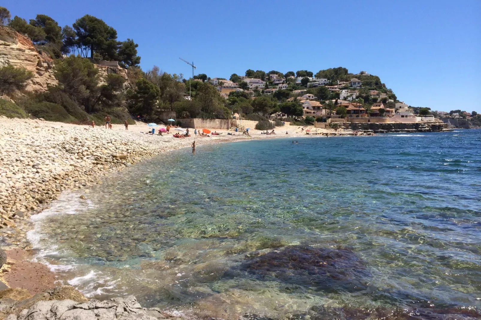 Vrijstaande villa aan de Costa Blanca met privé zwembad en veel privacy-Gebieden zomer 5km
