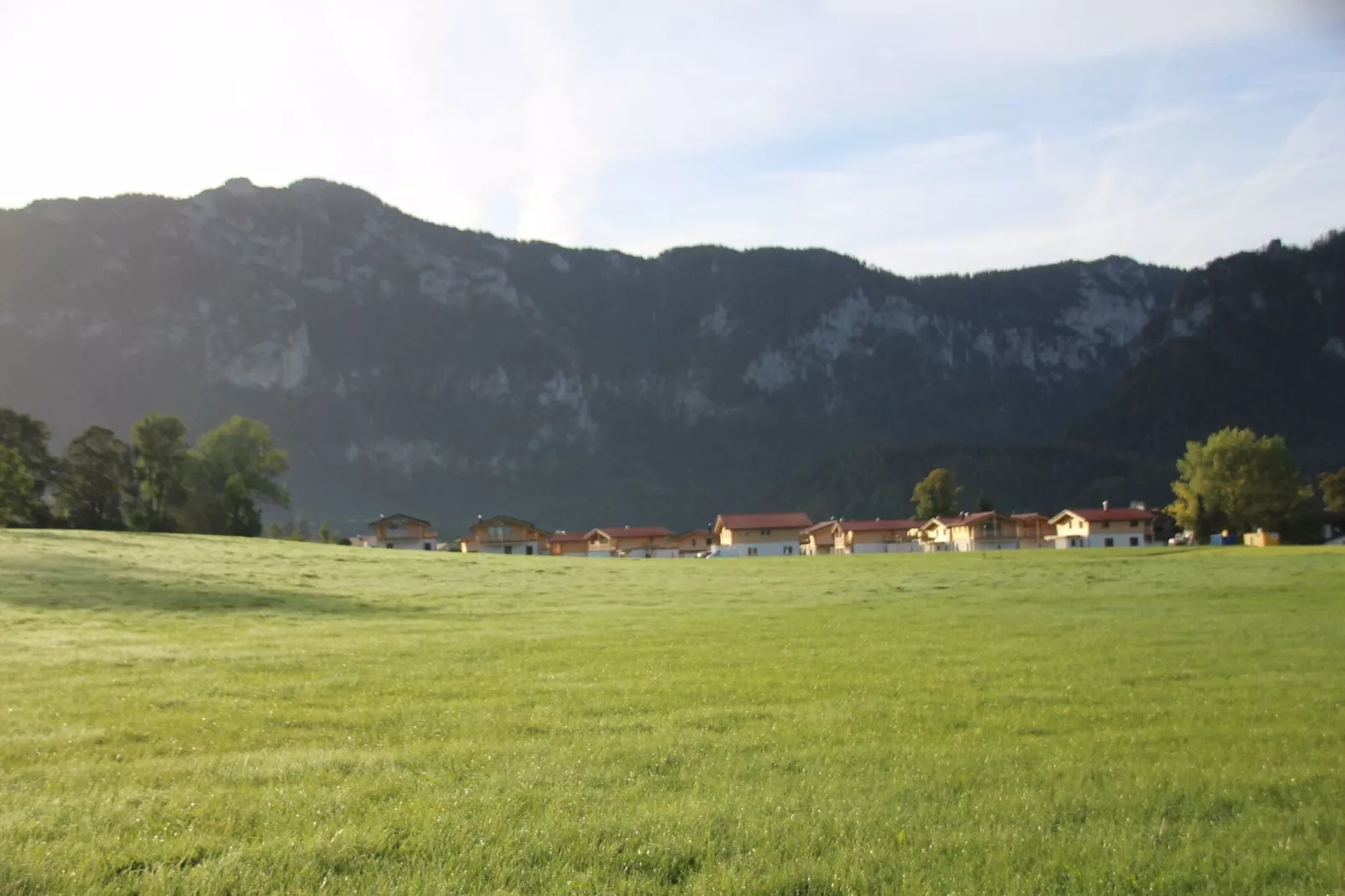 Chalet Alpenzauber Inzell-Gebieden zomer 1km