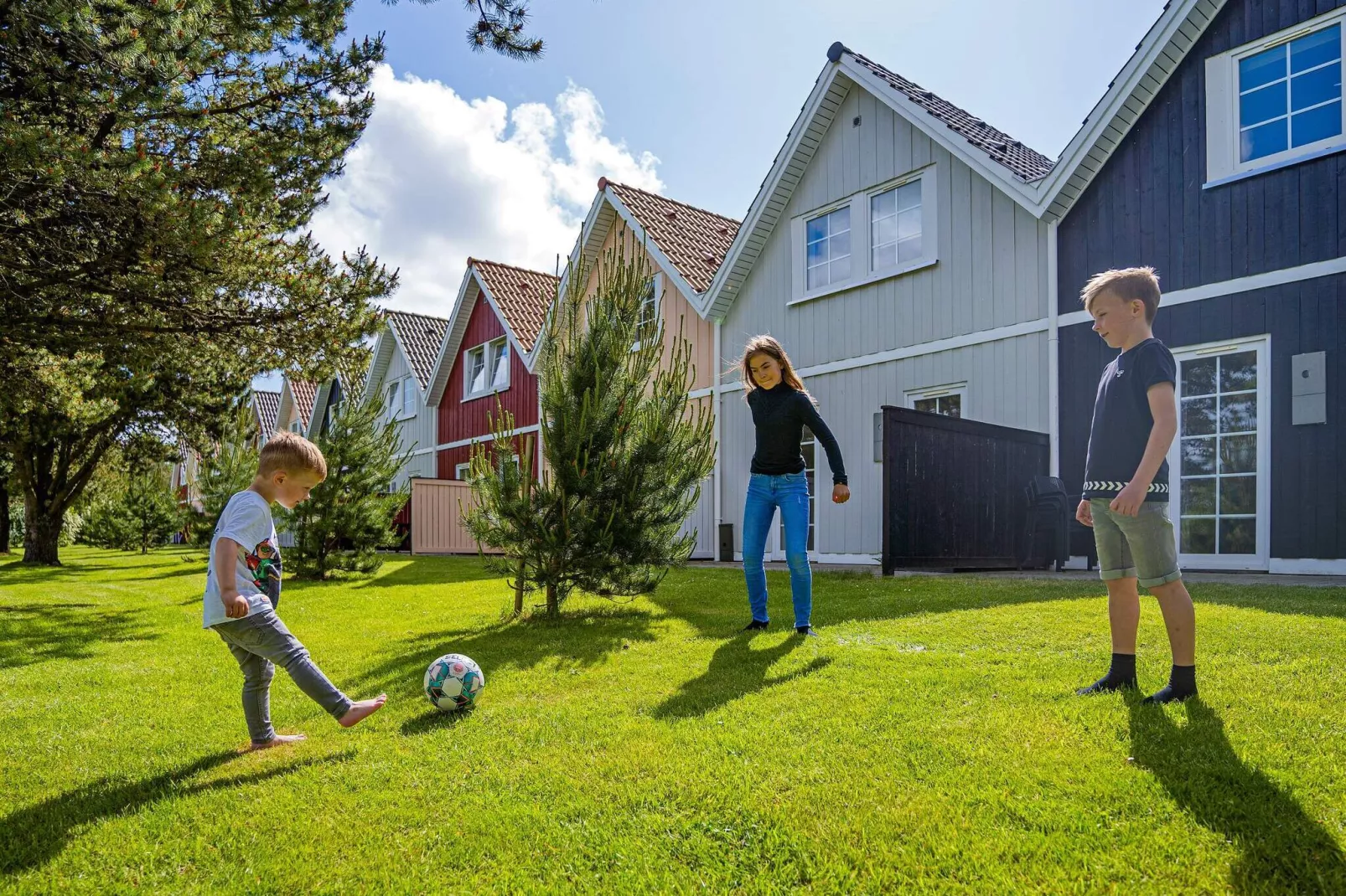 14 persoons vakantie huis op een vakantie park in Blåvand-Buitenlucht