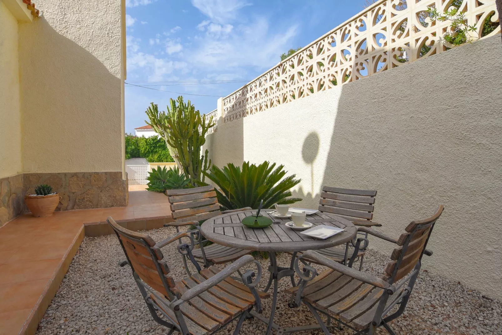 Casa d Aaz-Tuinen zomer
