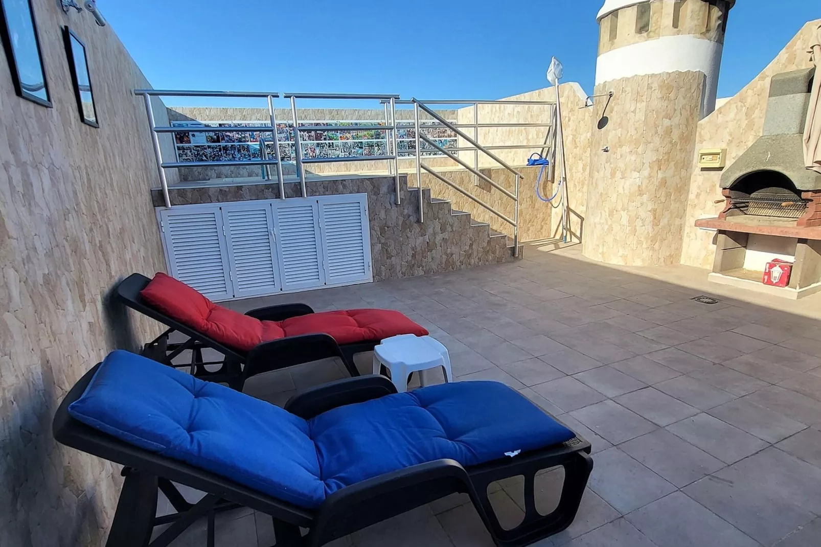 Ático Marvel con piscina privada-Terrasbalkon