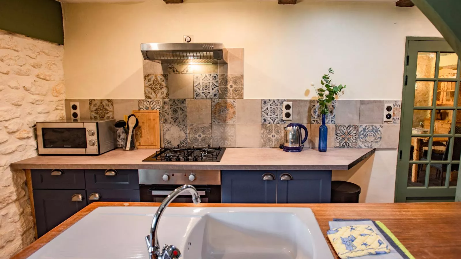 Gite Cottage-Keuken
