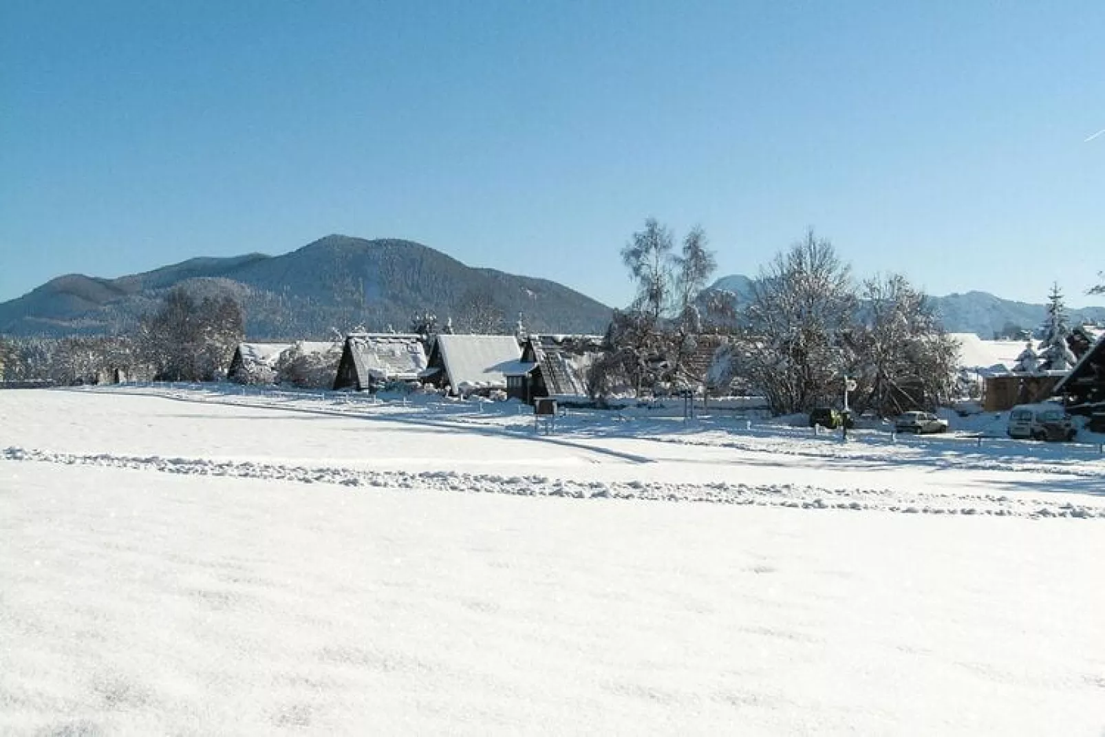 Holiday village Vorauf, Siegsdorf-Typ C, App. im Landhaus Typ Salzburg, 68 qm-Uitzicht winter