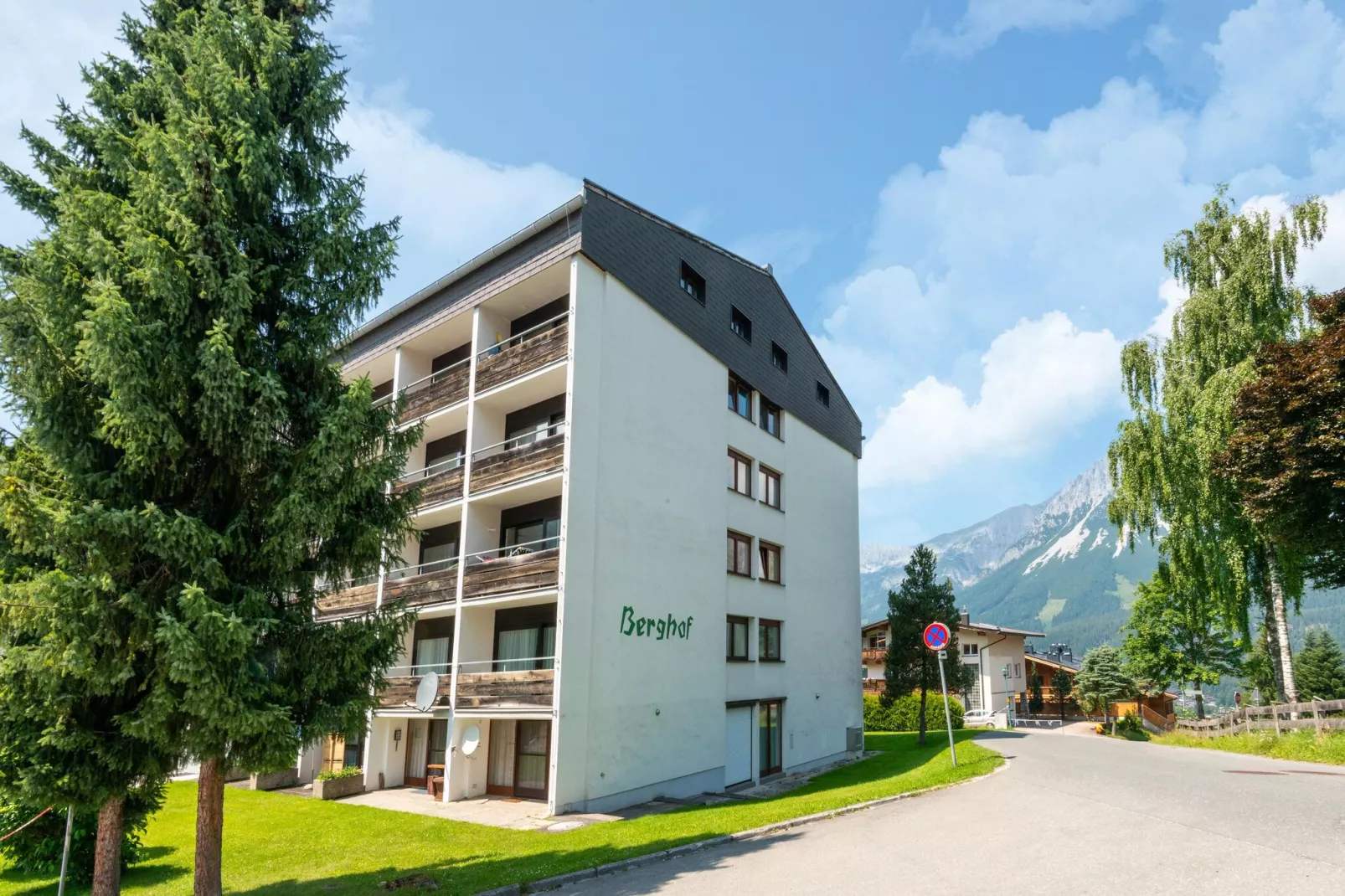 Apartment Berghof Ski-in & Ski-out-Gebieden zomer 1km