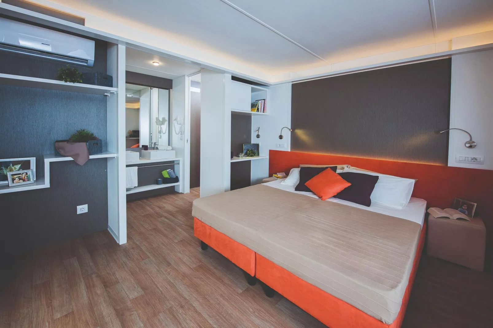 Mobile Homes San Francesco Caorle - Type MH Deluxe Lodge 7 plus 1-Slaapkamer